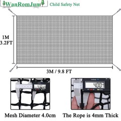 Heavy Duty Double Layer Climbing Cargo Net for Kids Playground Safety Net