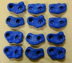 12 pc climbing rock kit,swing set rocks,play set climbing holds,playground rocks