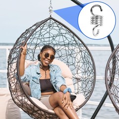 Heavy Duty Hammock Chair Springs (4-Pack) – 1300LBS Capacity Suspension Hange…