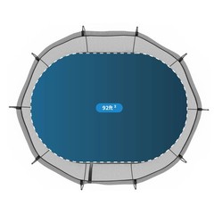 Springfree Trampoline Kids Outdoor Large Oval 8 x 13′ Trampoline with Enclosure