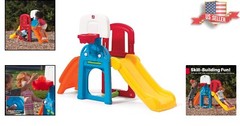 Ultimate Children’s Sports Climber Playset with Slide & Crawlspace, 2-6 Yrs Old