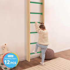 16.5 Inch Monkey Bars Kit Playground Monkey Bar Ladder Rungs for Backyard Indoor