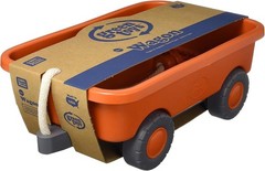 Chunky-Tire Orange Wagon – Perfect for Imaginative Outdoor Play, Ages 3+