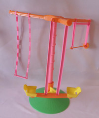 Vintage Mattel Barbie 1971 Skipper Swing-A-Rounder Gym HTF Rare Complete