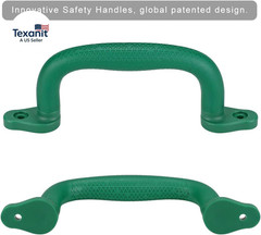 Set of 4 Safety Playground Handles,Swing Set Kids Safety Hand Grips for Playset,