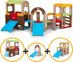 Simplay3 Young Explorers Modular Play System, Kids Activity Outdoor Playset for