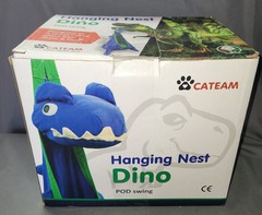 Hanging Nest Dinosaur Swing Chair Indoor Play Sensory Secret Hiding Space