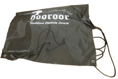 Hooroor Slackline Pulley 52FT Zip Line, Monkey Bar Ninja Warrior Obstacle Course