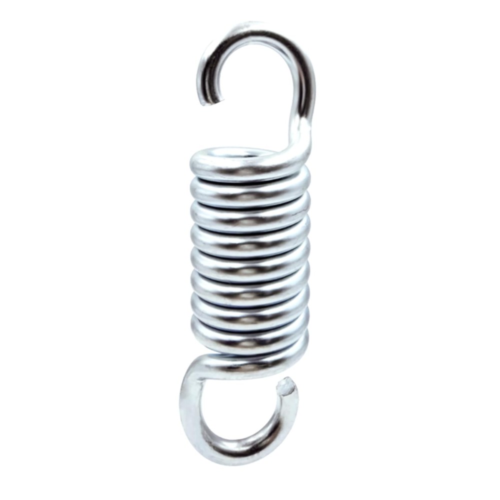 Heavy Duty 4″ Replacement Extension Springs – in-line Hook Ends, 6mm Wire, Ga…