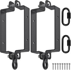 Heavy Duty Swing Hangers, 800lb Capacity Swing Set Accessories for 4×6 Wood B…