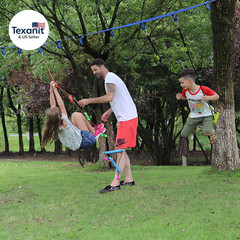 6.6FT Climbing Rope Ninja Ladder for Kids – Kids Ninja Warrior Obstacle Course A