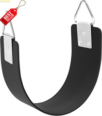 Swing Seat 30in Metal Triangle Ring Heavy Duty 300lb Outdoor Black – US