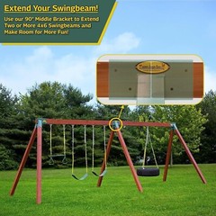 Easy 1-2-3 90° A-Frame Swing Set Bracket Heavy Duty for Ez, Simple Install – …