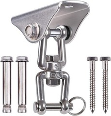 Lot of 2 SELEWARE HD 360° Swivel Swing Hangers Stainless Steel Yoga Punching Bag