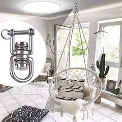 Swing Swivel with 2 Bearing, 360° Rotation, 770 LB Capacity,Rotational Device