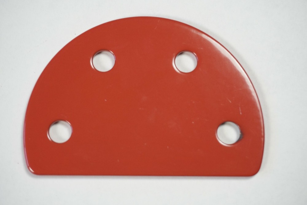 1x Space Dome Climber Replacement Red 4 Hole bracket – 4″ Half round NEW