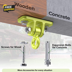 Swing Hangers for Wooden Sets Pack of 2 Heavy Duty Swingset Hardware