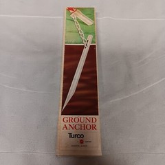 Turco Metal Swing Set Anchors 4 New In Box For 2″ Or 2.5″ Tubing 1970’s