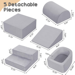 Foam Climbing Blocks for Toddlers 1-3, Toddler Climbing Toys Indoor, Climbing To
