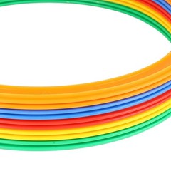 Sports Speed Ring Set 10 Rings 10 Buckles Increased Agility Outdoor Rings M 2…