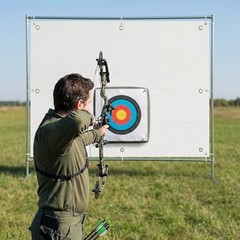 Archery Backstop for Backyard, Heavy Duty Arrow Backstop, Archery Target