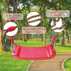 Kids Swing Seat, outside Swing Seat Strong Tree Swing for Playground Back