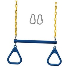 Swing Sets for Backyard, Monkey Bars & Swingset Accessories – Set Blue