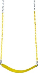 04-0002-Y/Y Deluxe Swing Belt with Coated Chains – Yellow