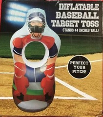 Inflatable Baseball Toss Target Kids Practice Pitch Sports 44″ Tall (3.5 Ft)