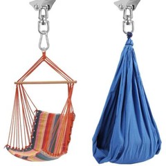 Swing Hangers for Wooden Concrete Swing Set, 2 Pack Heavy Duty 1200 lb Capaci…