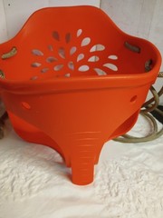 Toddler Swing High Back Full Bucket Infant Seat w/ Tree Straps (Red)