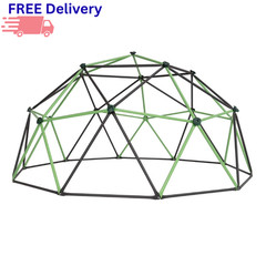 66″ Outdoor Climbing Dome Heavy Duty Geometric Jungle Gym Kids Playground Toy