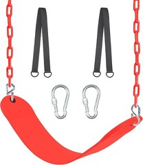 Swing Seat 66″ Heavy Duty Coated Iron Chain Sensory Swing Therapy Swing