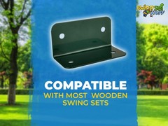SWING SET STUFF INC. ANGLE BRACKET (GREEN) playground park 0381