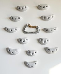 12 Crimps Screw On Rock Climibing Holds Home Climbing Wall Bouldering Gym Hol…