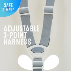 Coconut Toddler Swing Comfy Baby Outdoor, 3- Point Adjustable Safety Harness,…