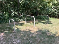 GALVANIZED STEEL Playground Vault Bar