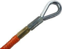 Steel Core Flip Line for Tree Climbing, 1/2 in x 8 ft – USA Made, Aluminum Sw…