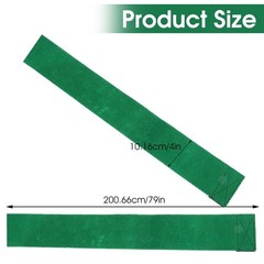 Tree Protector Kit for Slacklines – 79″ x 4″ Non-Slip Felt Tree Guards, 2 Pack