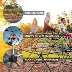 Lifetime Geometric Dome Climber Play Center, Earthtone