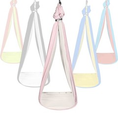 Sensory Swing for Kids with Reversible Colors – Ceiling/tree pink and white