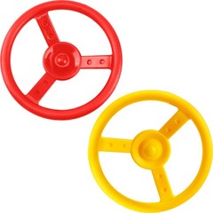 2 Pack Steering Wheel Playset Plastic Pirate Ships Wheel with Mounting Tools …