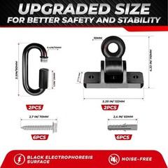 [Premium] Swing Hanger Heavy Duty 10MM Solid Swing Set Hardware Swing Hooks