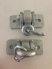 SET of 4 Heavy Duty Swing Hangers: 2400LB Stainless Steel Swivel Hooks, NEW