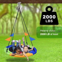 2 Pieces 2000 lb Capacity Stainless Steel 180° Swing Hangers, Heavy Duty Swin…