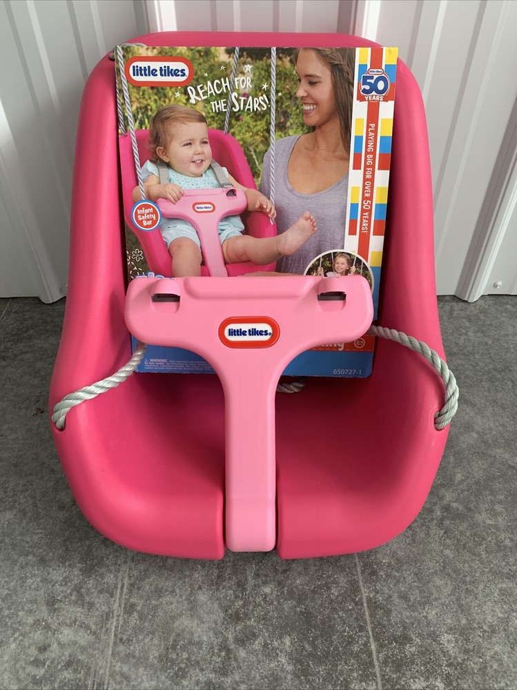 2-in-1 Snug and Secure Swing Magenta Home Indoor Children Outdoor Play Kids Sets
