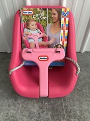 2-in-1 Snug and Secure Swing Magenta Home Indoor Children Outdoor Play Kids Sets