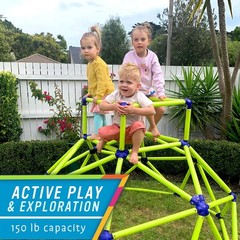 Climber with Top – Active Indoor Outdoor Play Set Climbing Dome Equipment Toy…