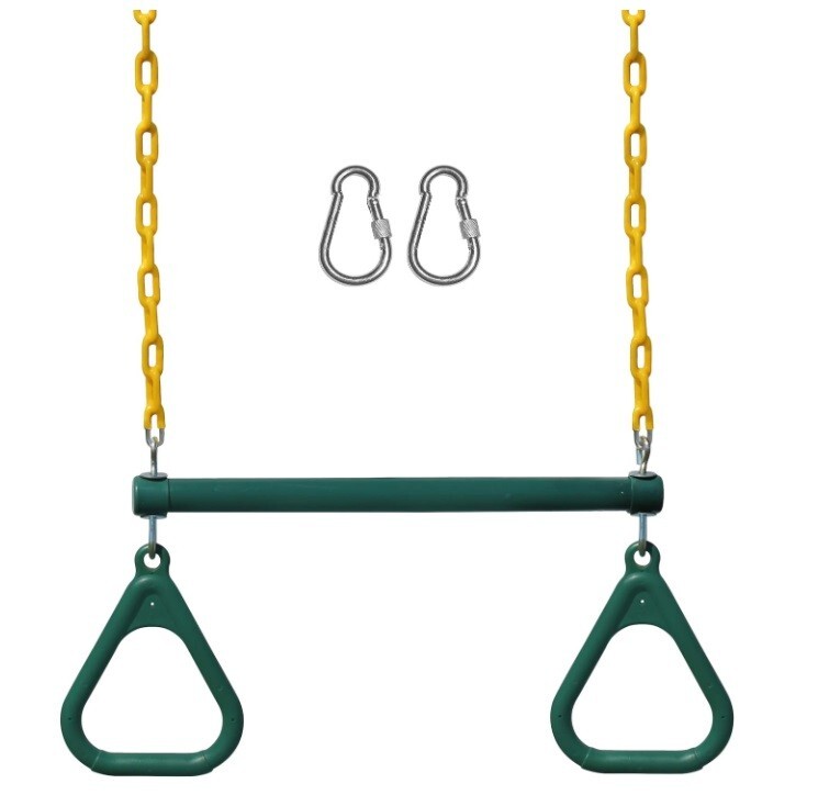 Jungle Gym Kingdom Swing Sets for Backyard, Monkey Bars & Swingset Accessories –