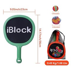 Paddles and Bouncy Balls Set for Kids or Adults’ Indoor Outdoor Portable